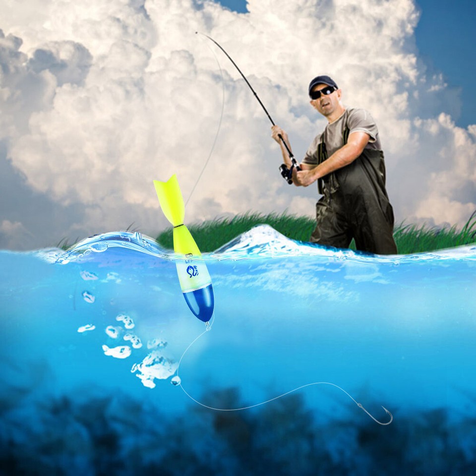 Fishing Floats Durable Fishing Bobbers Reusable Night Fishing Light Up