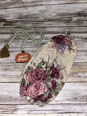 Jcpenney Rose Rhapsody Custom Made Grocery Bag Holder