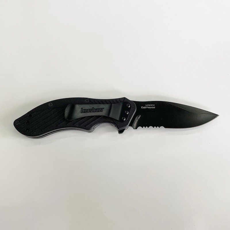 Kershaw 1605 CKTST Clash Black Serrated Everyday Folder Pocket Knife eBay