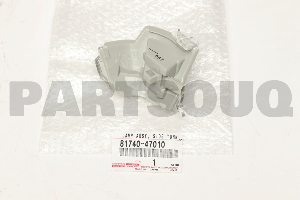 りぼん 8174047010 Genuine Toyota LAMP ASSY, SIDE TURN 81740-47010