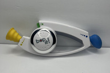Bop It Talking Handheld Electronic Reflex Game White 2008 Hasbro - Tested