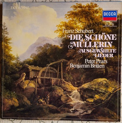 Franz Schubert  ''Die schöne Müllerin''    2 LP  (1984)