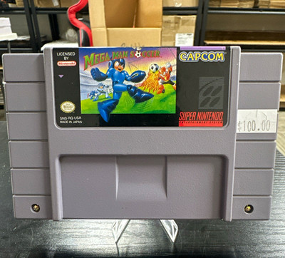 Capcom Mega Man Soccer SNES Cartridge NTSC-U/C (US/CA) Sports Soccer