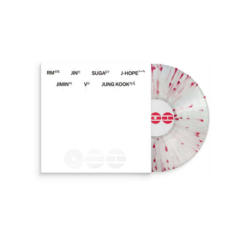 BTS アルバム　ARIRANG LP Vinyl SUGA 未開封　最安値 BTS The 5th Album 'ARIRANG' (SUGA Clear Vinyl) - Official BTS