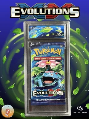 Booster Gradé Pokémon CollectAura 10 XY Évolutions - Méga-Florizarre - FR - Photo 1/4