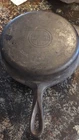 GRISWOLD Vintage Cast Iron #80 Double Skillet, 1103 Top, 1102 Bottom Big Logo