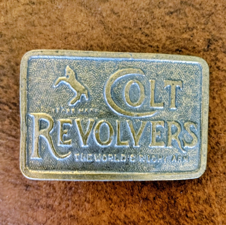 Colt Revolvers Belt Buckle the World's Right Arm - Image 2 of 3