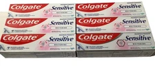 Colgate Sensitive Maximum Strength Whitening Toothpaste, Mint - 6 Ounce (6 Pack)