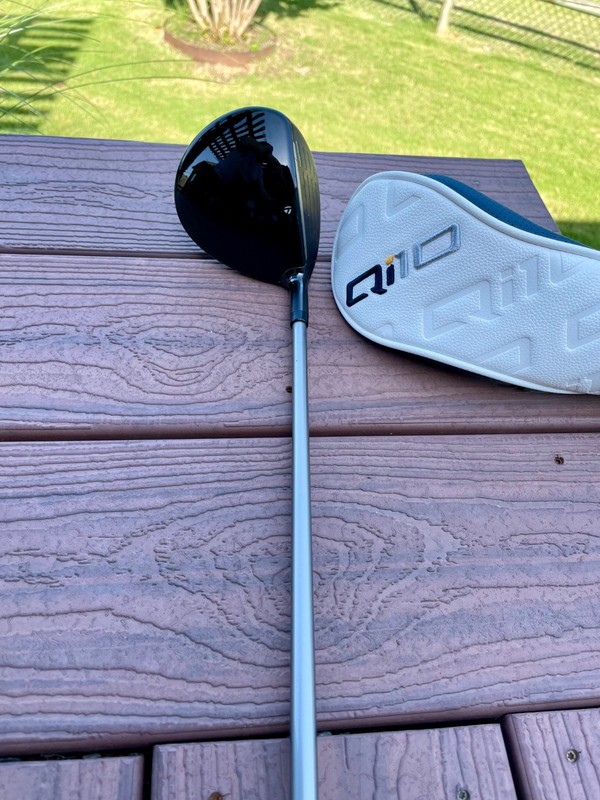 Left Handed TaylorMade Qi10 22° 7 Wood Reg Flex  Fujikara Speeder NX shaft