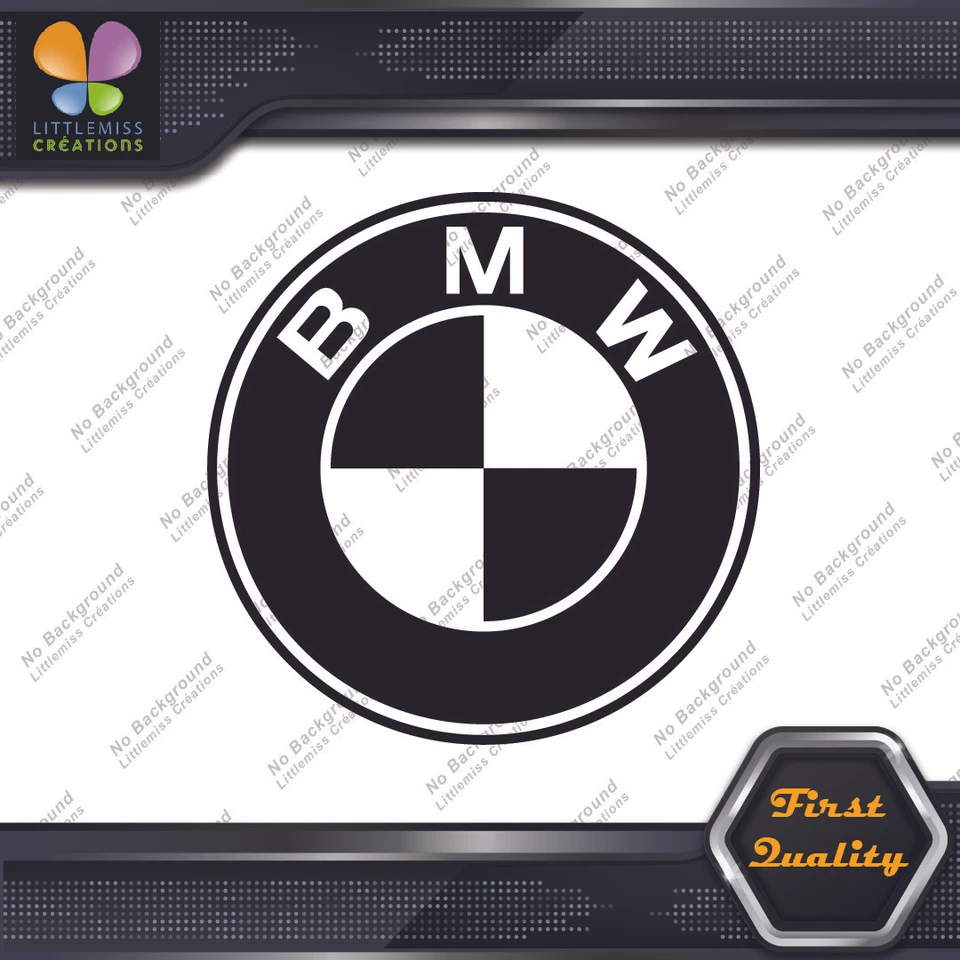 Compatible BMW Simple Round Cars Trucks JDM Tuning Racing Vinyl Decals Stickers - Imagem 2 de 4