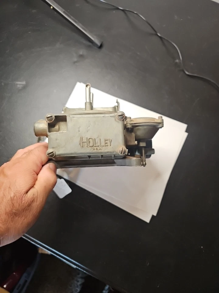 Ford Thunderbird 1957 original Holley 4 BBL carrocería principal ECZ ANUNCIO 312 Y piezas de bloque Foto 4 de 4