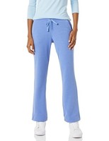 Amazon Essentials Damen Jogginghose Gerade Bein Kordelzug Fleece Blau M