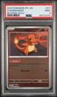 2025 POKEMON PFL EN-PHANTASMAL FLAMES REVERSE HOLO #011 CHARMANDER PSA 9
