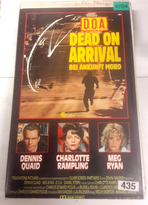 D.O.A. Dead on Arrival - VHS