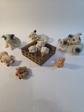 Vintage Assortment Of Ceramic Pig Figurines