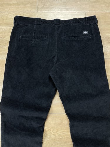 Dickies Corduroy Pants Black Men’s Size 38x34 - Picture 2 of 12