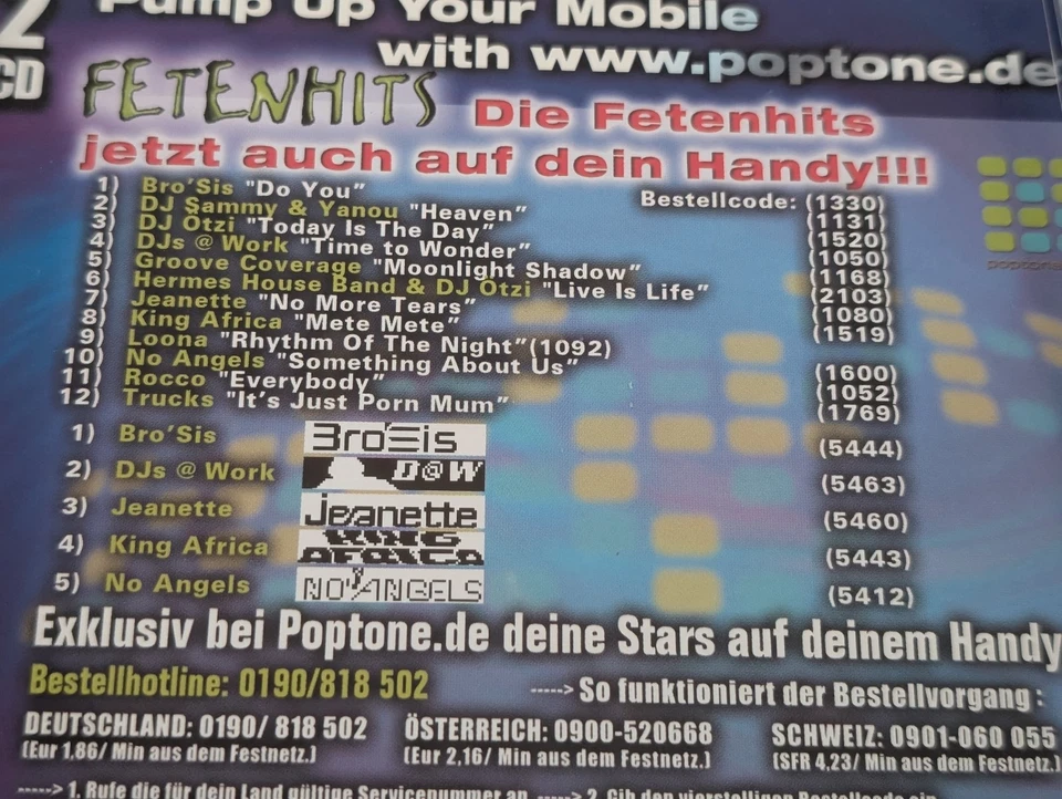 Various - Fetenhits Best of 2002 Doppel CD Kylie Minogue Hermes House Band Sasha - Bild 4 von 4