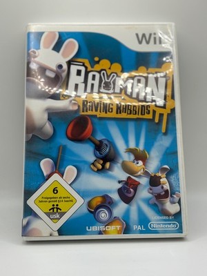 Rayman Raving Rabbits Wii Spiele in OVP