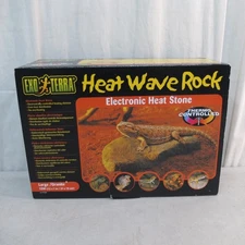 New LARGE 15w EXO-TERRA Heat Wave Rock - Terrarium electronic Heat stone