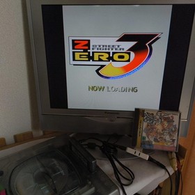 Street Fighter ZERO 3 SEGA Saturn Game Japan/Game Disk, Manual and Box, Working