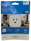 Enbrighten Mini Plug-In Wi-Fi Smart Switch Grounded Outlet No Hub Required 51511