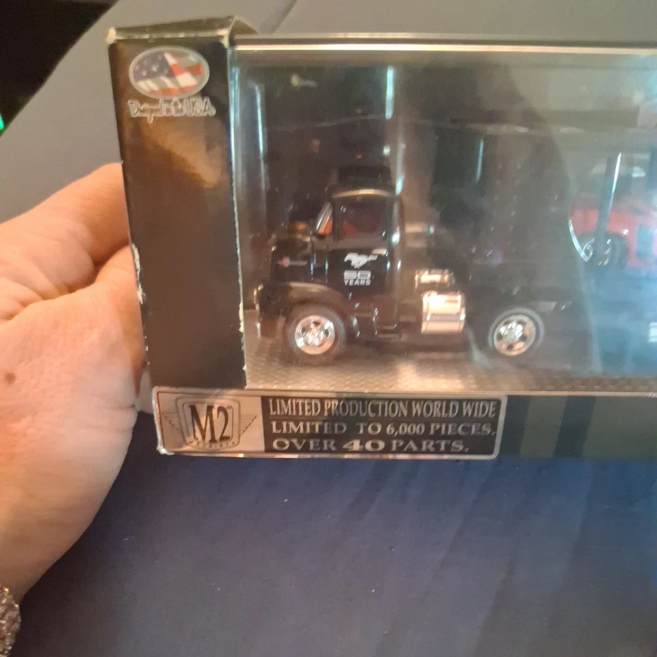 CHASE 🔥M2 Auto Haulers 50 Years ‘56 Ford Coe, ‘68 Ford Cobra, ‘70 Ford Mustang - Image 4 of 4