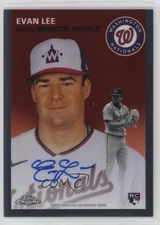2023 Topps Chrome Platinum Anniversary Evan Lee #CPA-EL Rookie Auto RC 00y3