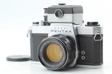 [ N MINT +++ ] Pentax SL SLR 35mm Film Camera Takumar 55mm F1.8 Lens From JAPAN