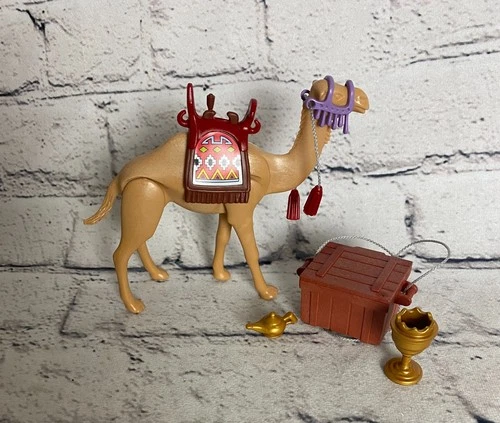 Vtg Playmobil 3367 Camel Nativity Set Of 3 Goblet, Chest, Saddle,
