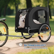 Dog Bike Bicycle Trailer Carrier Stroller Jogging Wagon Small Large Dog Pet
