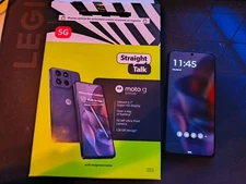 Moto G Stylus 2025 5G 128GB Straight Talk Open Box Unlocks with 1 month service
