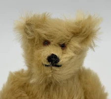 Unknown Artist Bear Miniature 7” Vintage 5-Way jointed Plush