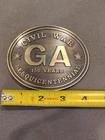 New ListingGeorgia Civil War Sesquicentennial Belt Buckle 150 Years