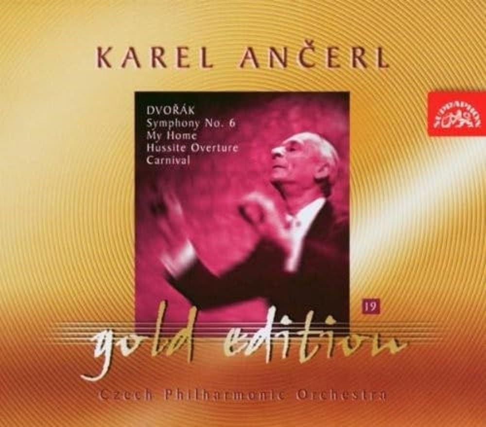 SU36792 Czech Po Karel Ancerl Gold Edition Vol.19. Dvorak - Symphony No 6;