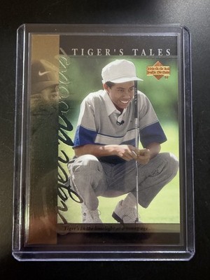 2001 Upper Deck: #TT3 Tiger Woods Tiger Tales  RC