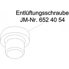 JMP Entl&uuml;ftungsschraube f&uuml;r Hydraulikzylinder