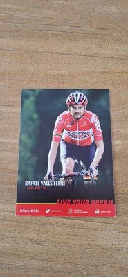 RAFAEL VALLS FERRI # LOTTO SOUDAL / CYCLING TOUR DE FRANCE - AUTOGRAPH CARD