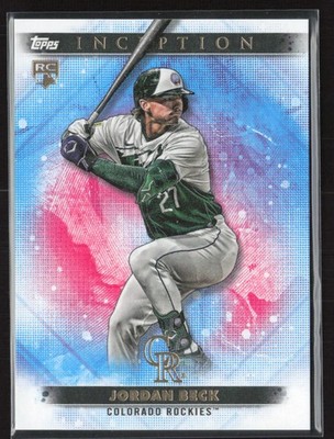 2024 Topps Inception #2 Jordan Beck RC