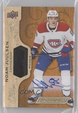 2018-19 Engrained Rookies Premium Memorabilia 57/65 Noah Juulsen #89 Auto 4p5