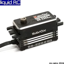 Savox SB2262SG Monster Torque Low Profile Steel Gear Servo 0.08sec 347.2oz @ 7.