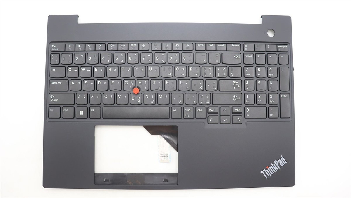 Lenovo ThinkPad E16 Gen 1 Palmrest Cover Keyboard Arabic