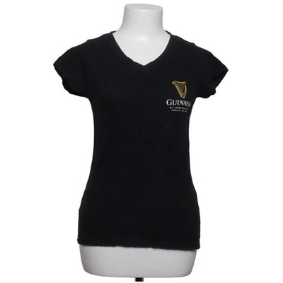 Guinness, T-shirt, Größe: M, Schwarz, Baumwolle, Print, Damen #fOj