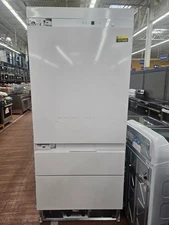 GE Monogram ZIC363NBVLH 36" Panel Ready Bottom-Freezer Refrigerator #157840