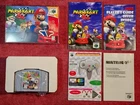 Mario Kart 64 (Nintendo 64, 1997) CIB 100% Complete In Box - Authentic - Tested