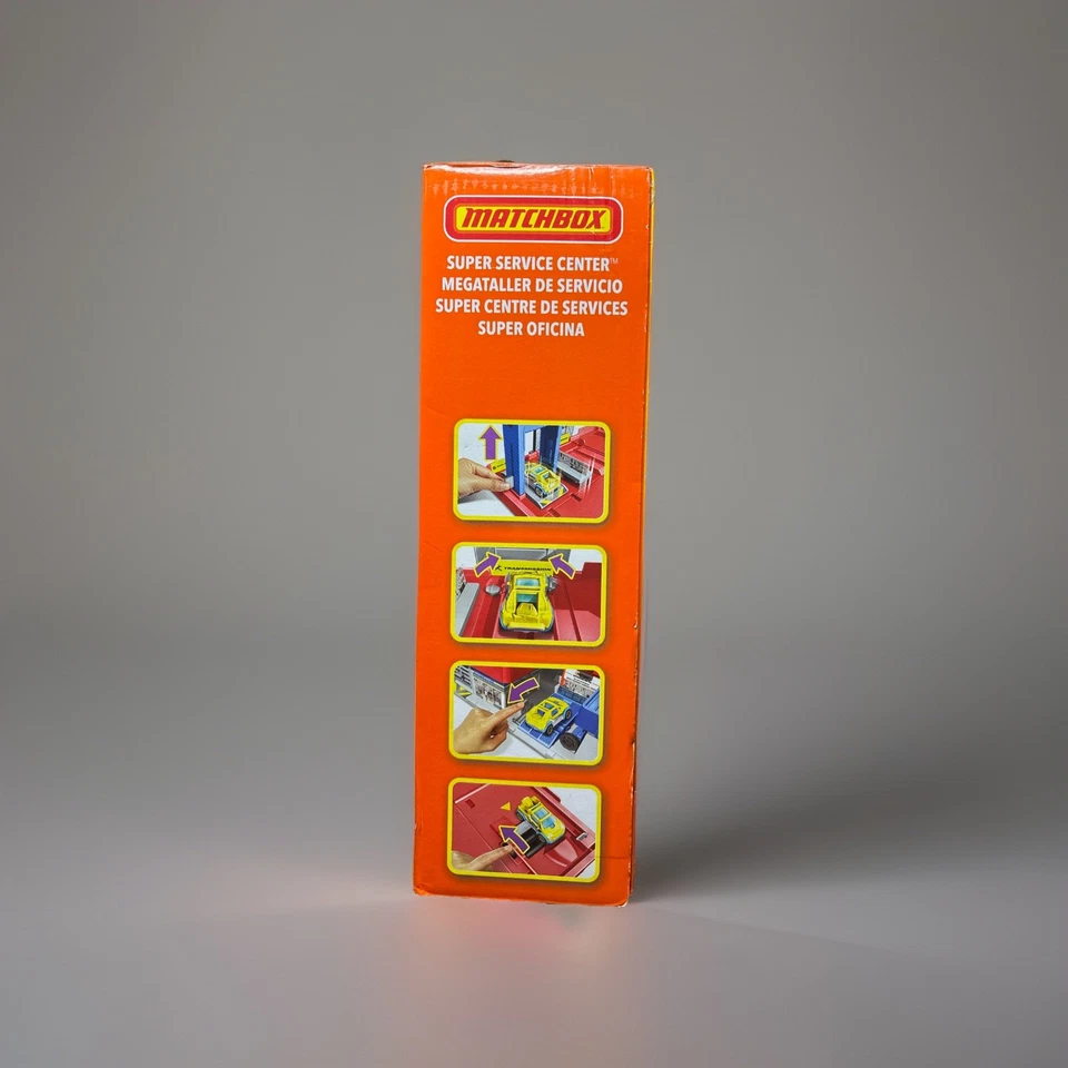 Mattel Retro Matchbox Super Service Center Playset w/ Diecast Vehicle - Image 3 of 4
