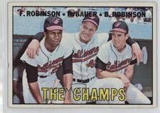 1967 Topps The Champs ( ) Frank Robinson Hank Bauer Brooks #1 HOF 11z5