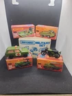 1977 Matchbox Military Set of 6 Diecast Vehicles Made In England Lesney Products