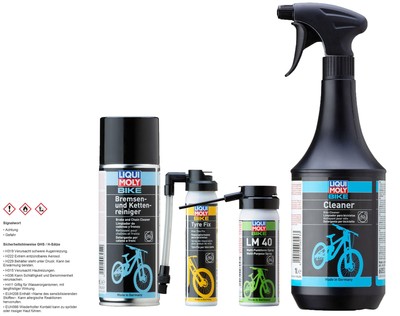 LIQUI MOLY Fahrrad Cleaner Fahrradreiniger + Aerosol Fix Fahrrad Multi Spray