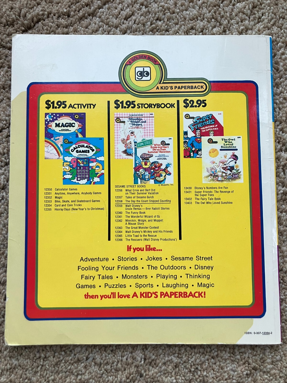 Vintage Walt Disney's Mickey and His Friends 8 FunTime Stories eBay