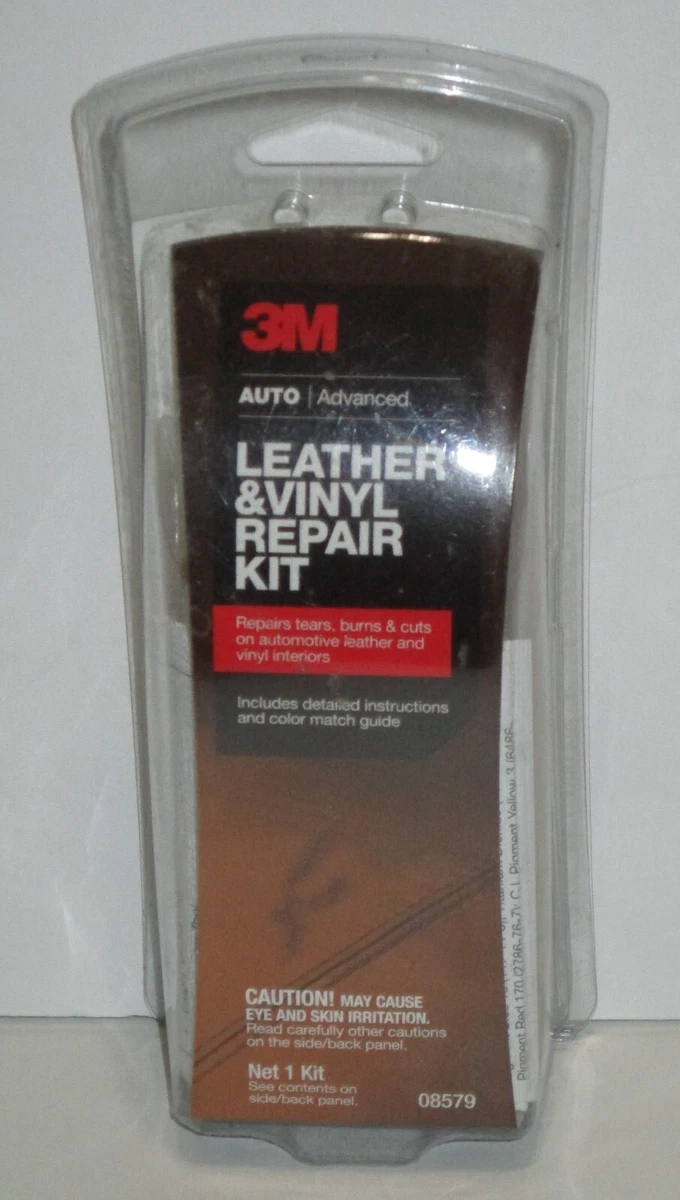 3M Leather and Vinyl Repair Kit, 08579 : : Automotive